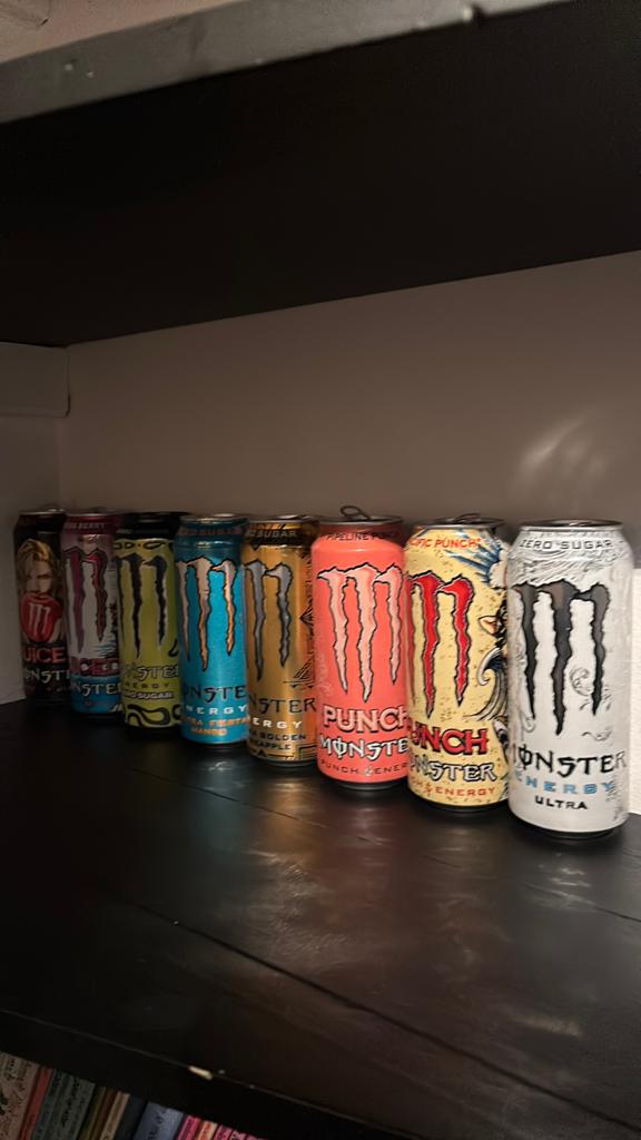 monster blikjes collectie, Ophalen of Verzenden, Gebruikt