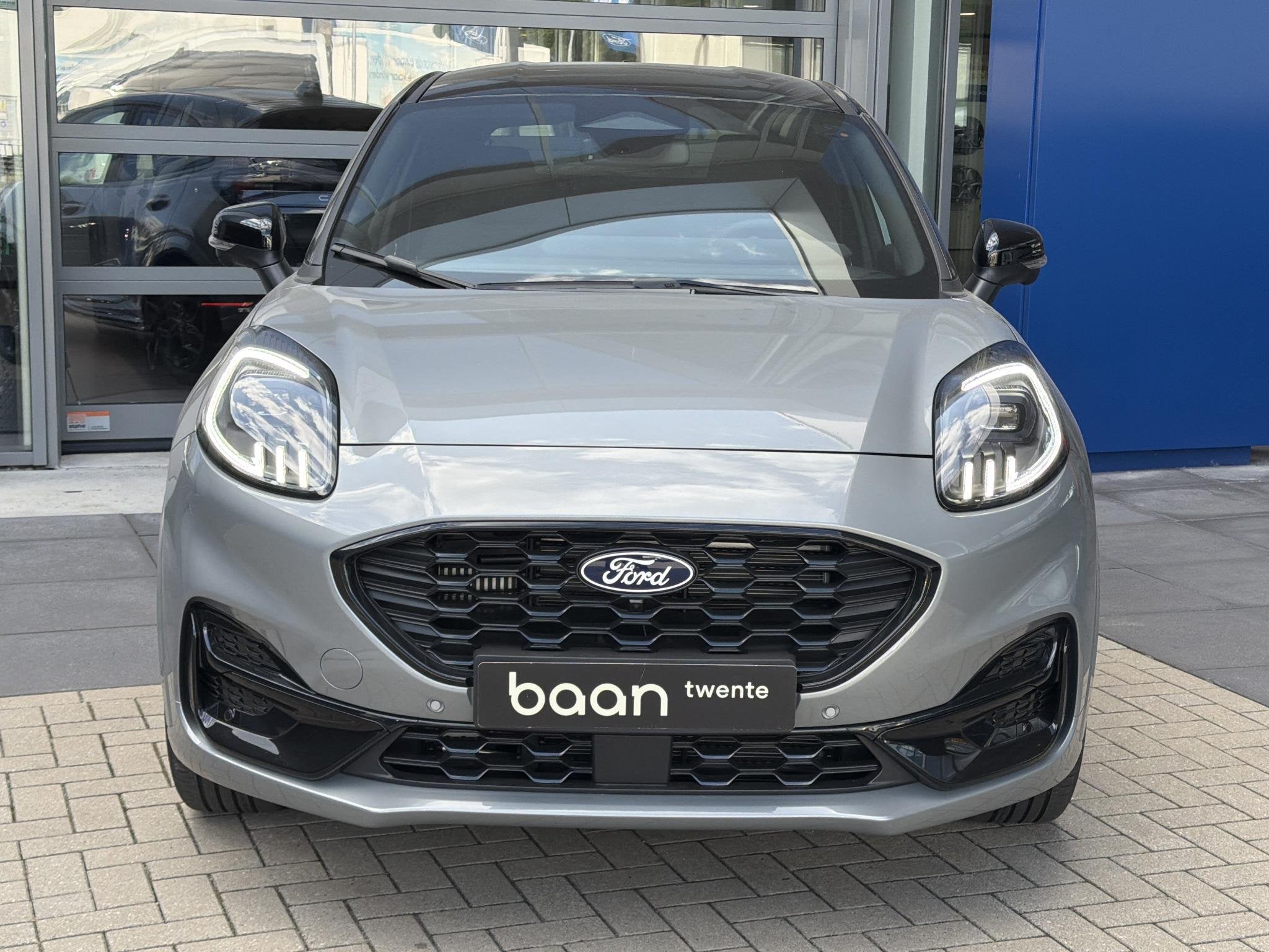 Ford Puma 1.0 155 PK Automaat Hybrid ST-Line | Black Pack |, Auto's, 12 maanden, Stof, Puma, Zwart
