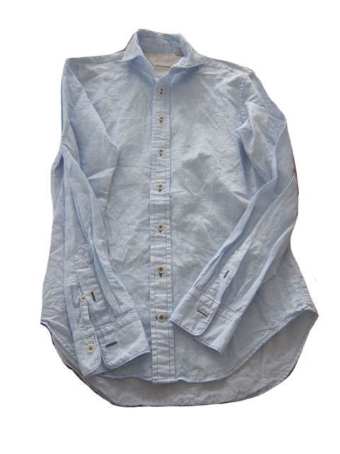 Artu napoli blouse overhemd blauw maat s, Blauw, Halswijdte 38 (S) of kleiner, Zo goed als nieuw, Artu napoli