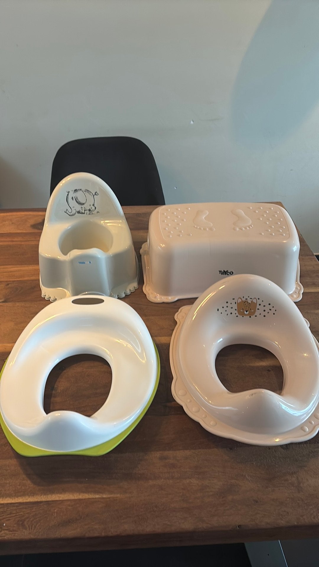 Wc bril verkleiners met trapje, optioneel met gratis potje, Overige typen, Zo goed als nieuw, Standaard, Ophalen