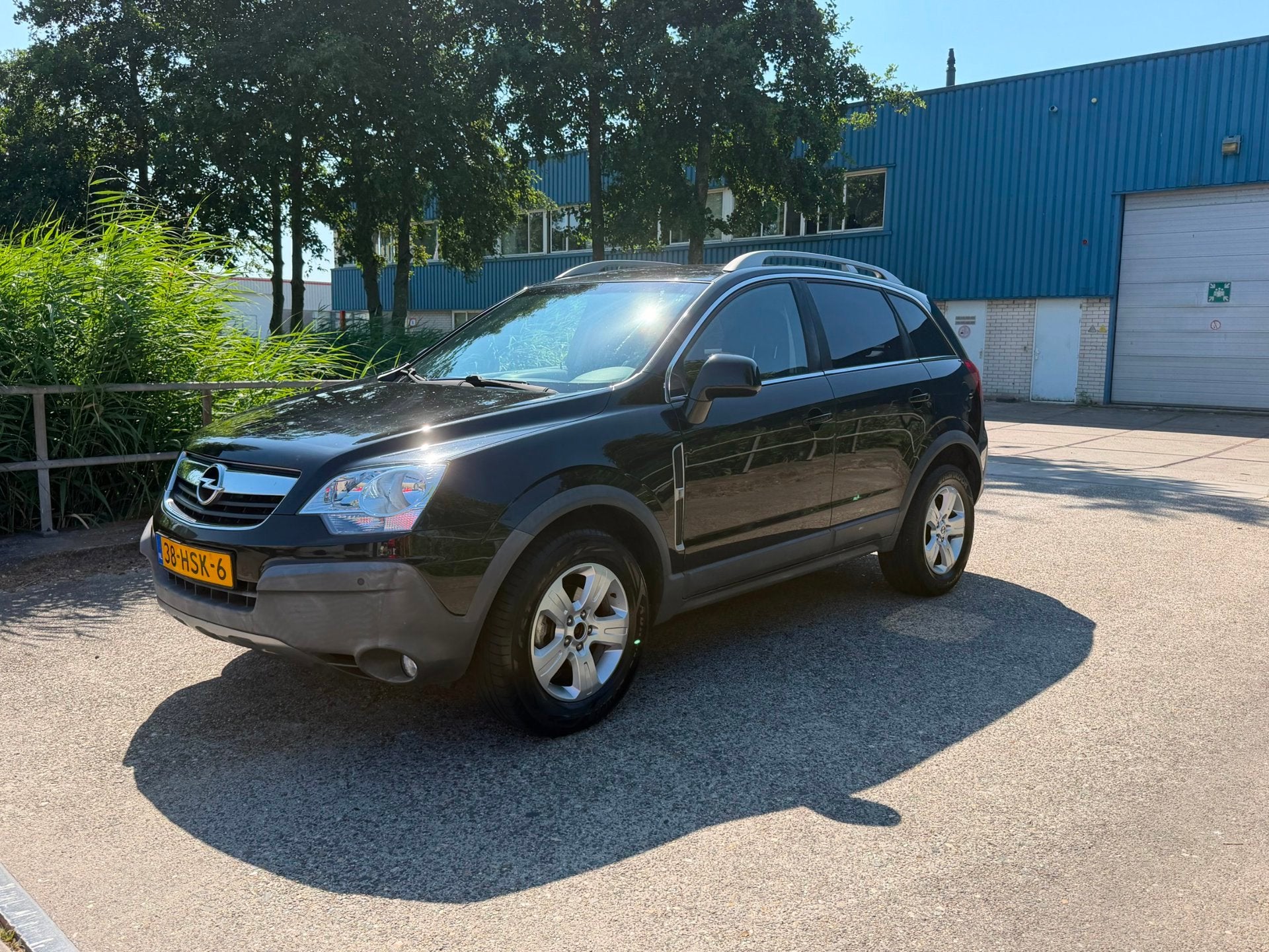 Opel Antara 2.4-16V Temptation Airco! Navi! PDC! NAP! APK!, Gebruikt, 4 cilinders, Zwart, Bedrijf