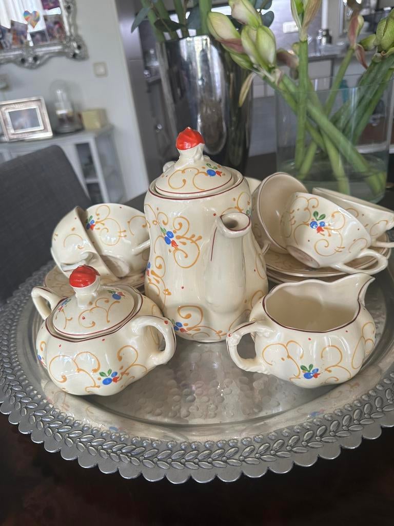 Vintage Theeservies Ditmar Urbach, Antiek en Kunst, Ophalen of Verzenden