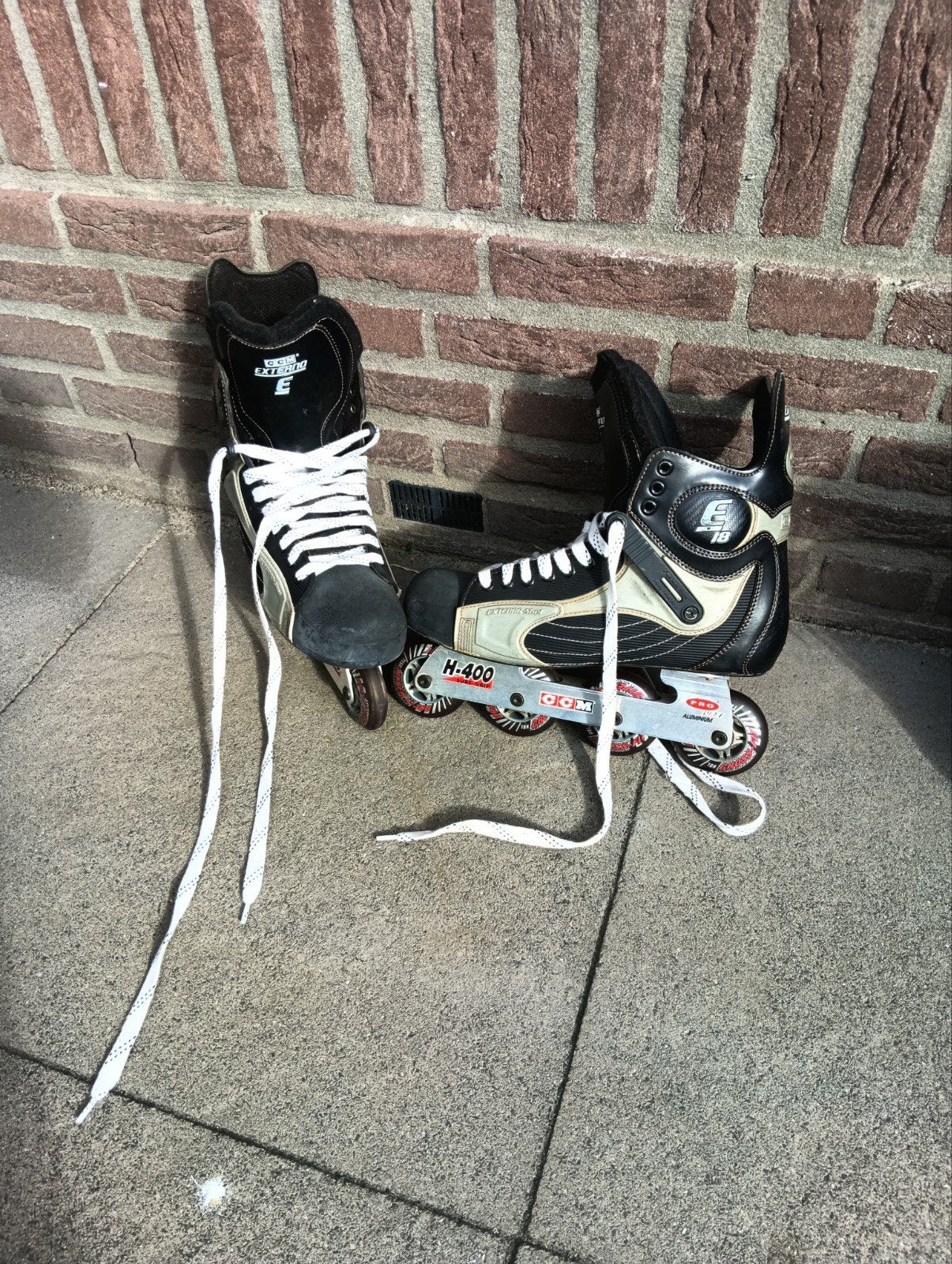 CCM Externo H-400 inline skates - Maat 48, Ophalen of Verzenden, Gebruikt