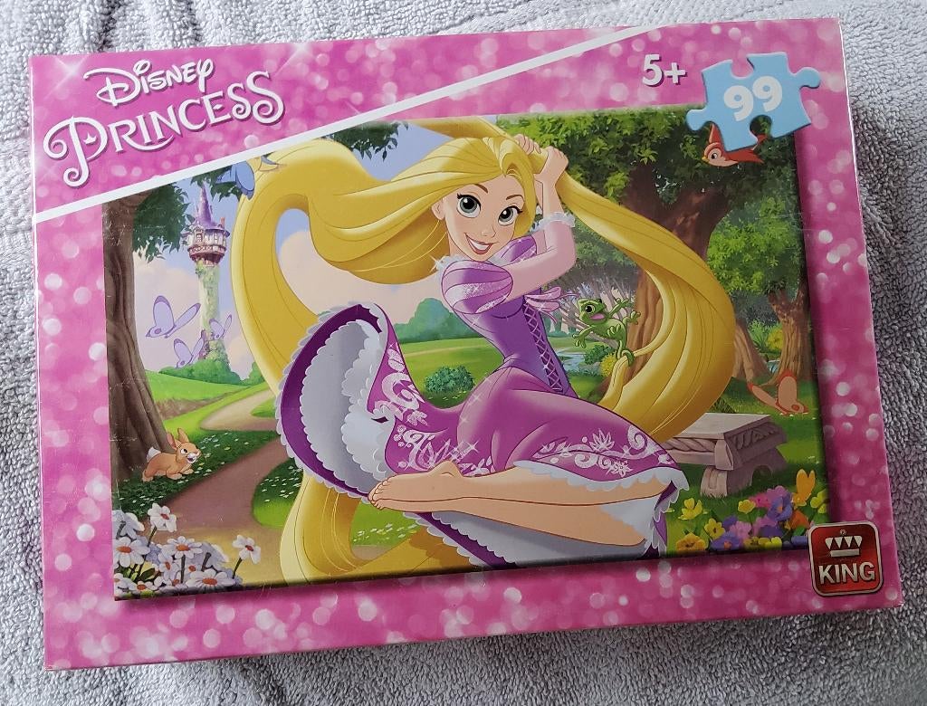 Disney prinsessen, 99 stukjes, Ophalen of Verzenden, Minder dan 500 stukjes, Zo goed als nieuw, Legpuzzel