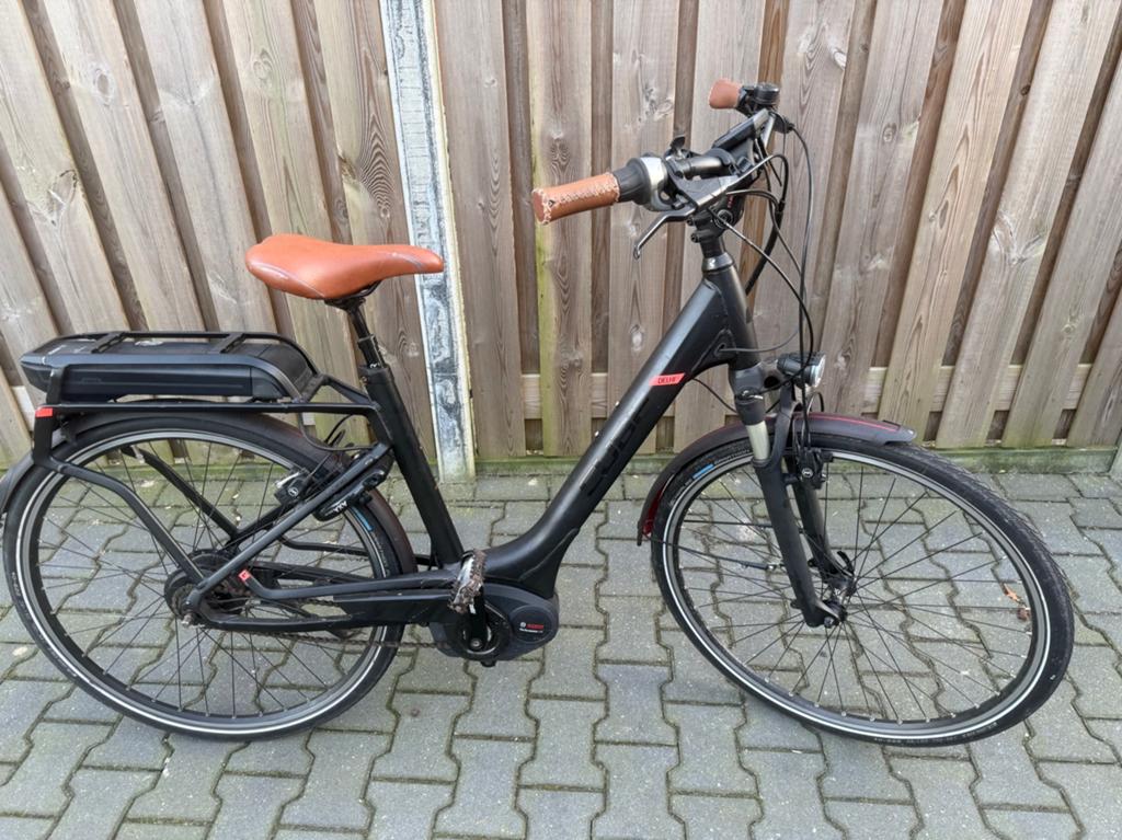CUBE Delhi dames fiets., Fietsen en Brommers, Elektrische fietsen, 51 tot 55 cm, Ophalen, Zo goed als nieuw, Cube