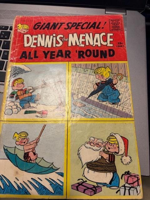 Dennis the Menace All year round 1967, Ophalen of Verzenden, Overige figuren, Gebruikt, Overige typen
