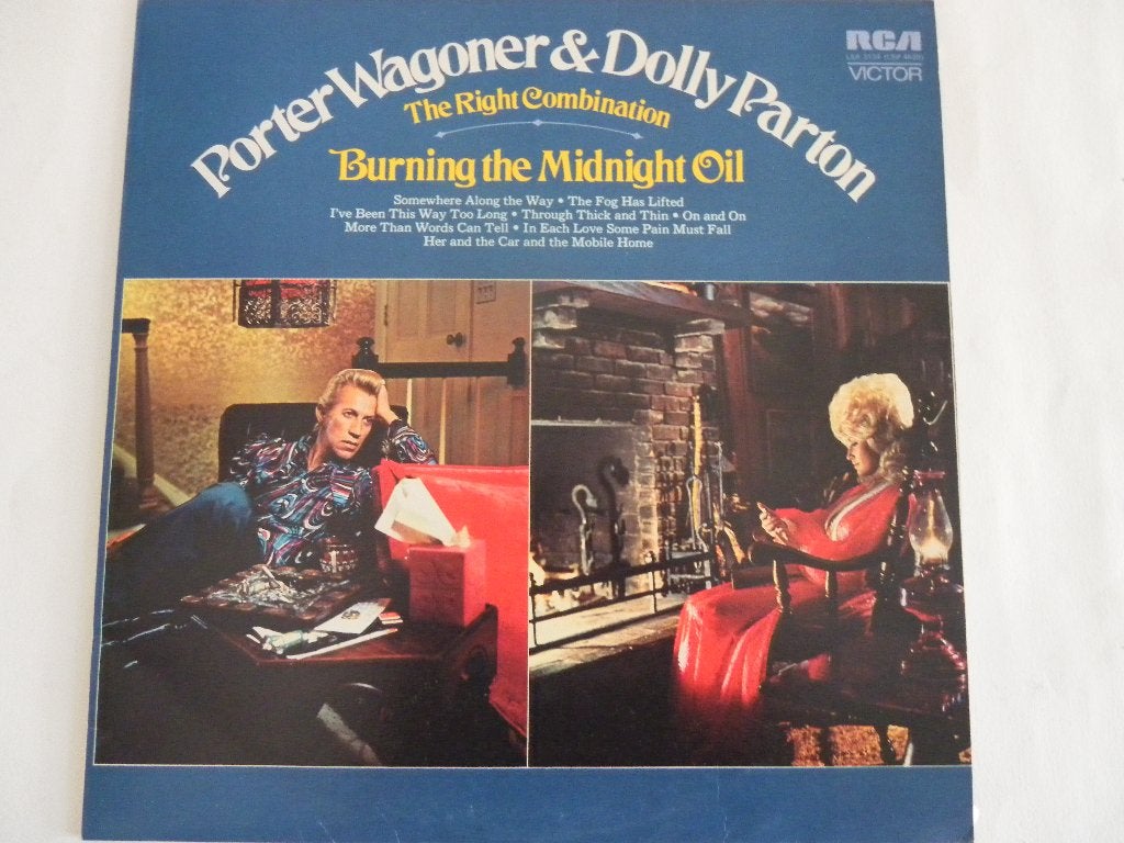 LP Porter Wagoner & Dolly Parton - The Right Combination, LP, Gebruikt, Ophalen of Verzenden, 12 inch