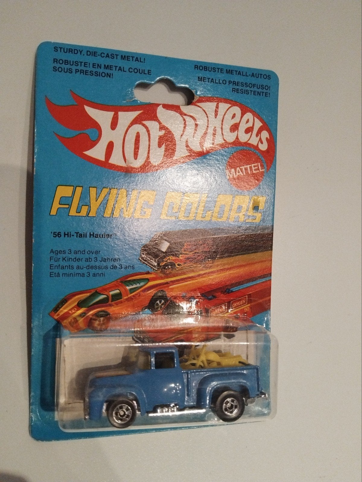vintage Hot Wheels Hi Tail Hauler 1956 pick up motoren 3INCH, Ophalen of Verzenden, Zo goed als nieuw, Auto