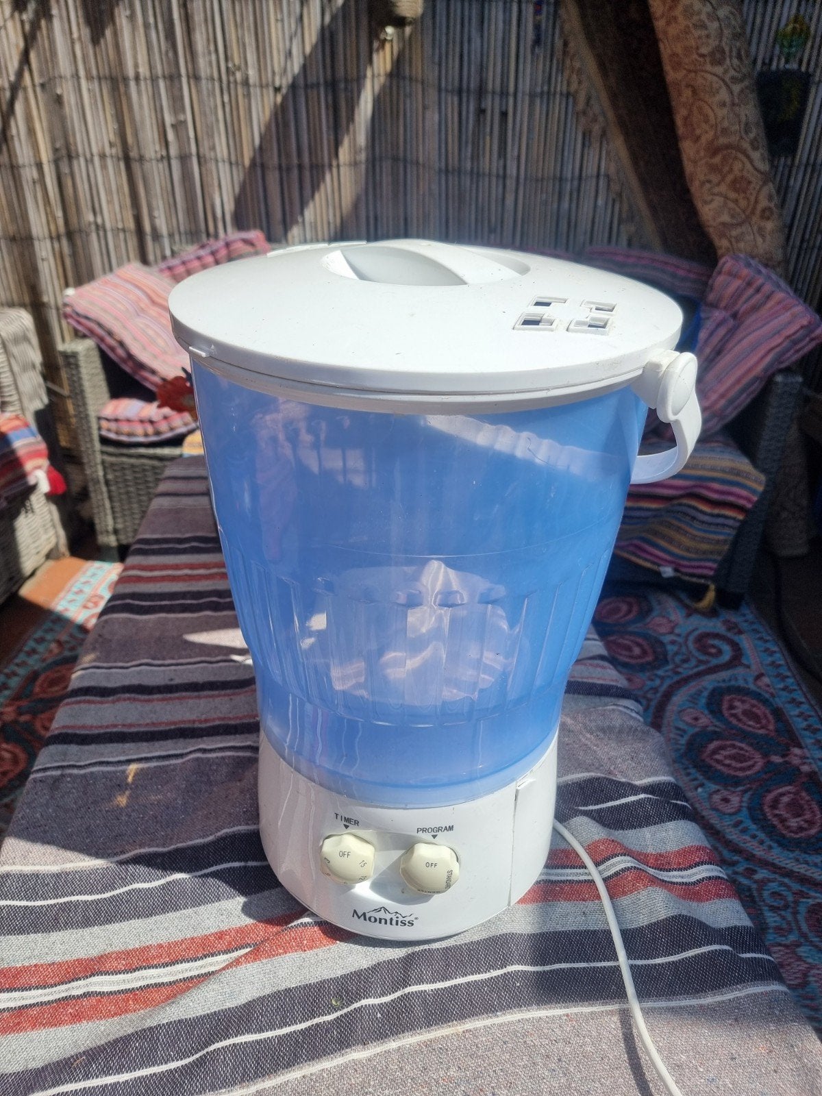 Montiss Mini Wasmachine - Compact en Handig, Ophalen