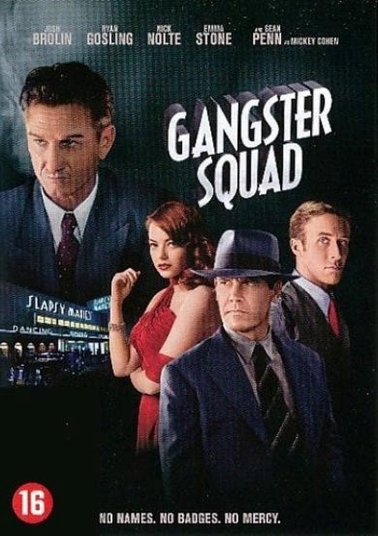 gangster squad ( s penn , j brolin , e stone , r gosling, Vanaf 16 jaar, Ophalen of Verzenden, Zo goed als nieuw, Overige gebieden