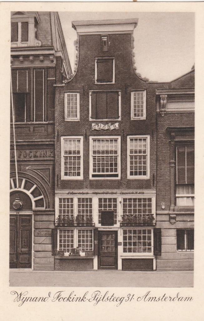 amsterdam- pijlsteeg 31, Verzamelen, Ophalen of Verzenden, Voor 1920, Noord-Holland