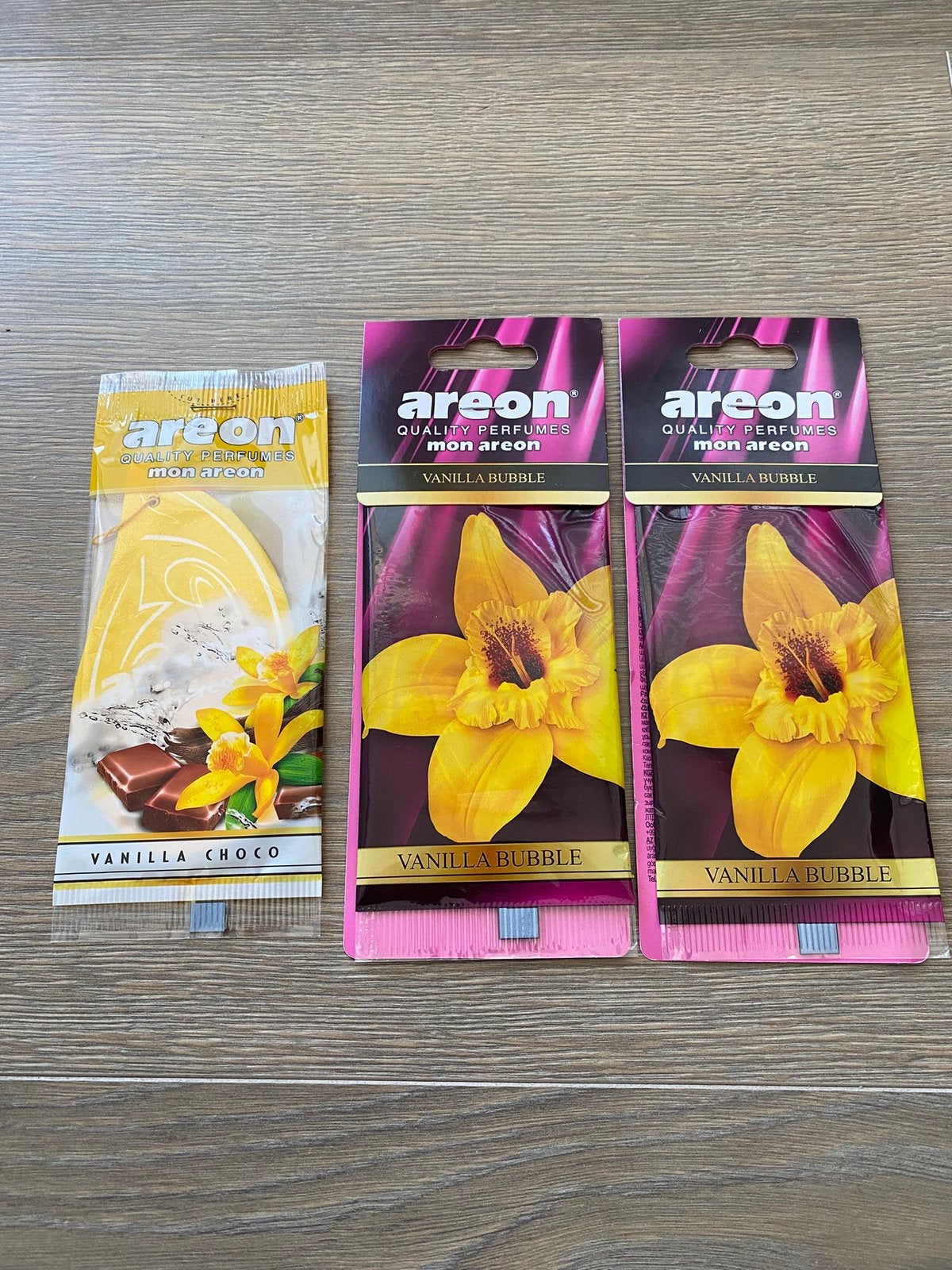 3 auto geuren parfum vanille, Ophalen of Verzenden, Nieuw
