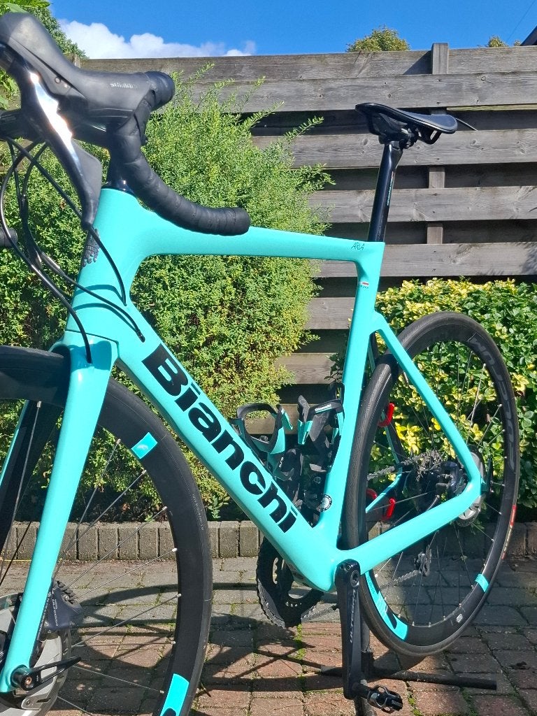Bianchi aria wielrenfiets, 28 inch, Gebruikt, Carbon, Heren