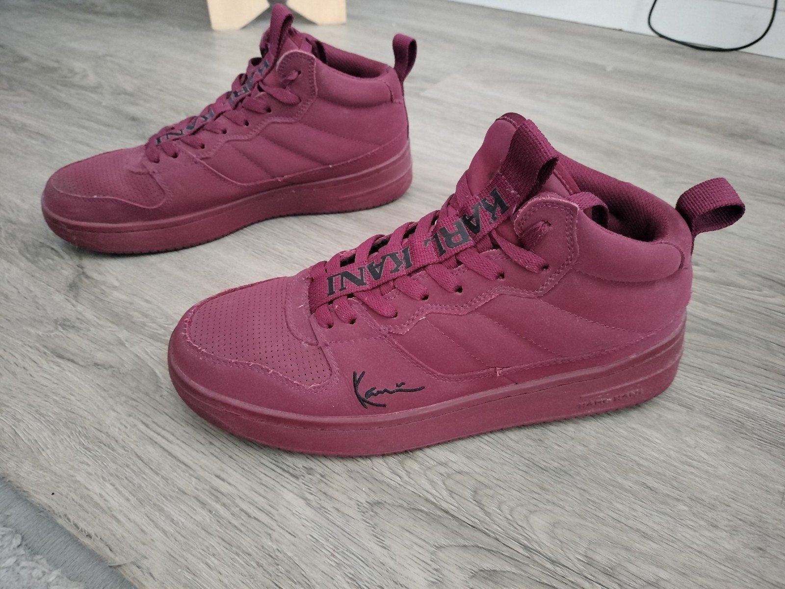 Karl Kani Sneakers - Bordeauxrood, Kleding | Heren, Schoenen, Ophalen, Overige kleuren, Sneakers of Gympen, Gedragen
