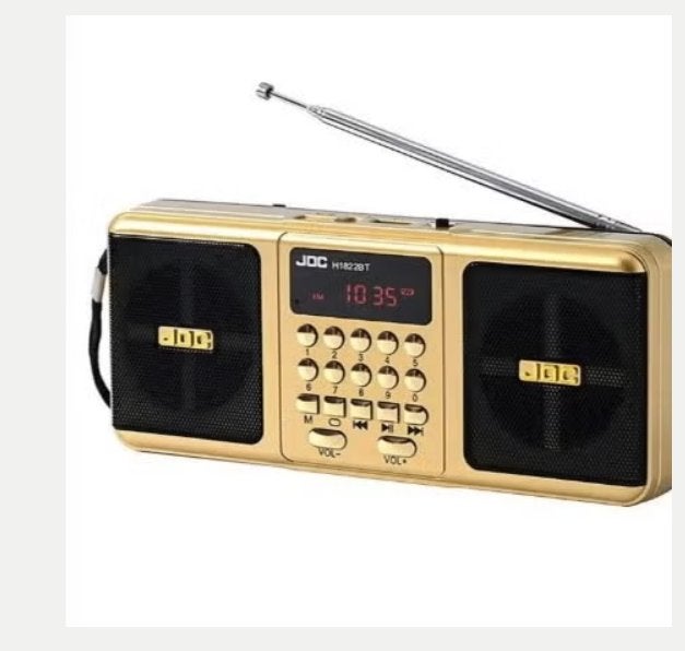 Draagbare FM radio met Bluetooth en SD kaart ondersteuning, Ophalen of Verzenden, Nieuw