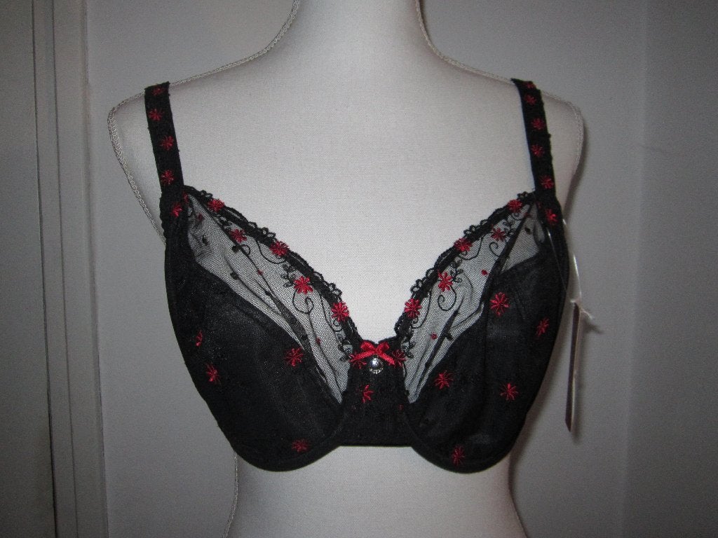 beugelBh maat 80E   merk : Ulla Dessous, Ophalen of Verzenden, Zwart, BH