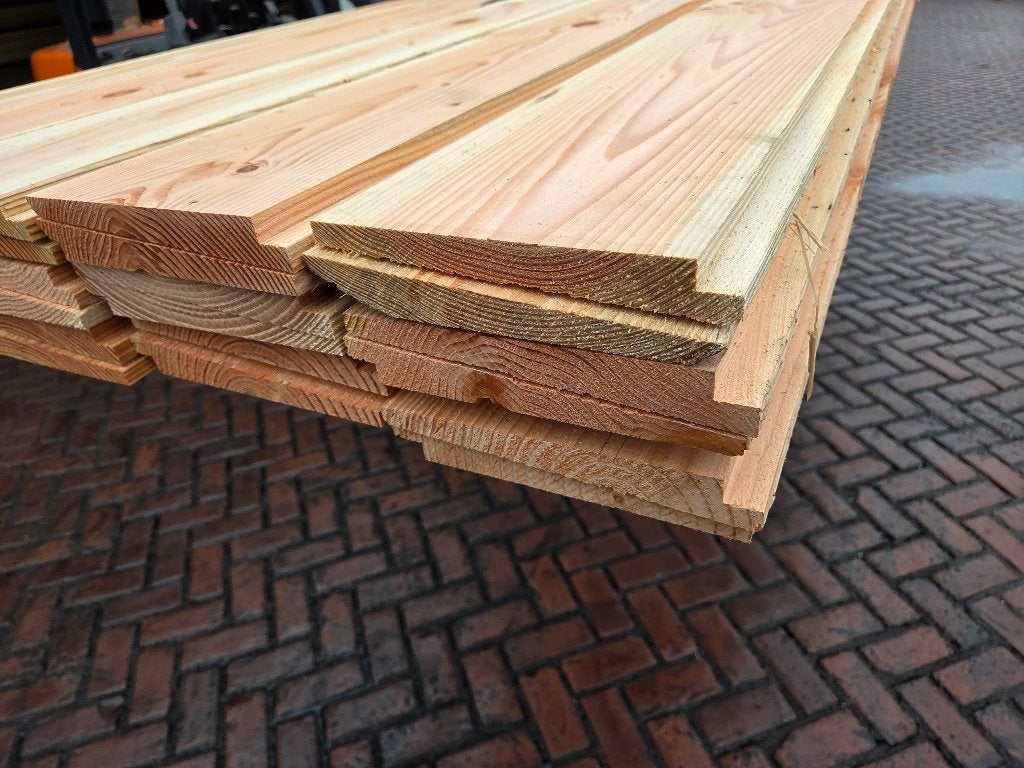 27 m2 Douglas Zweeds rabat - nr: TP151, Ophalen, Nieuw, 250 cm of meer, Planken