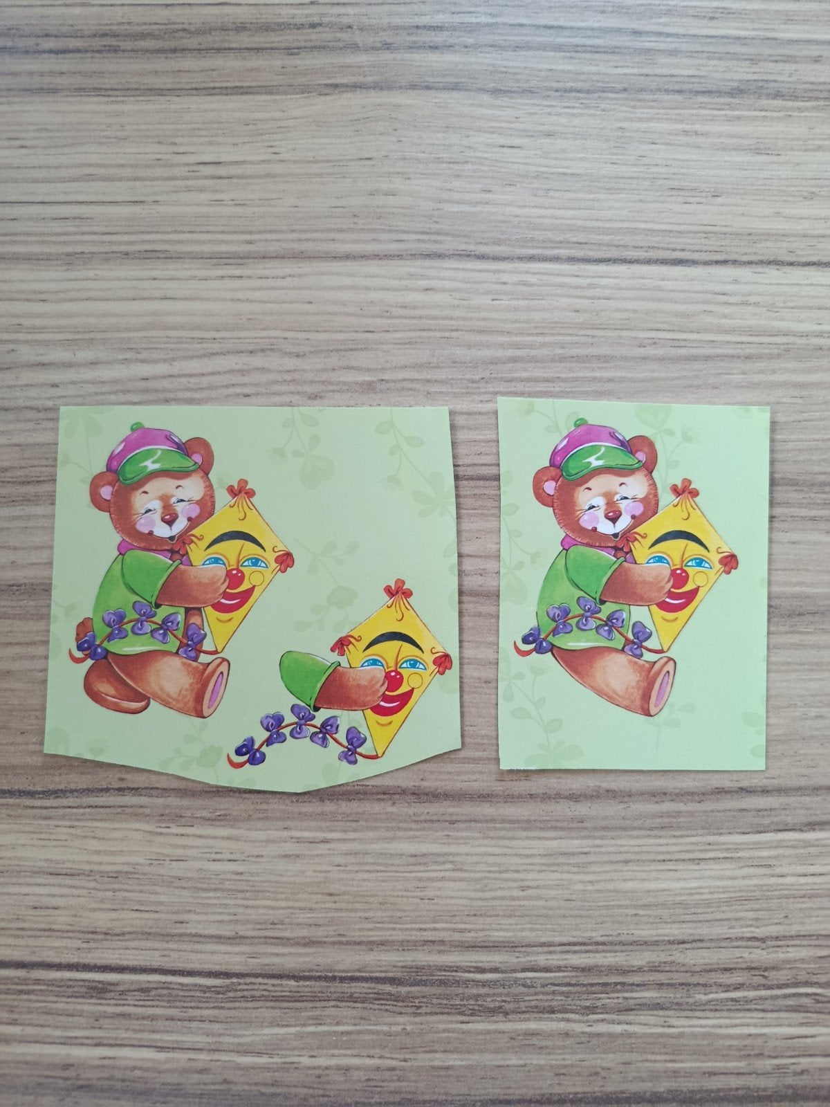 3D knipveltjes beer met vlagtje,, Ophalen of Verzenden, Nieuw, Overige thema's, Overige typen