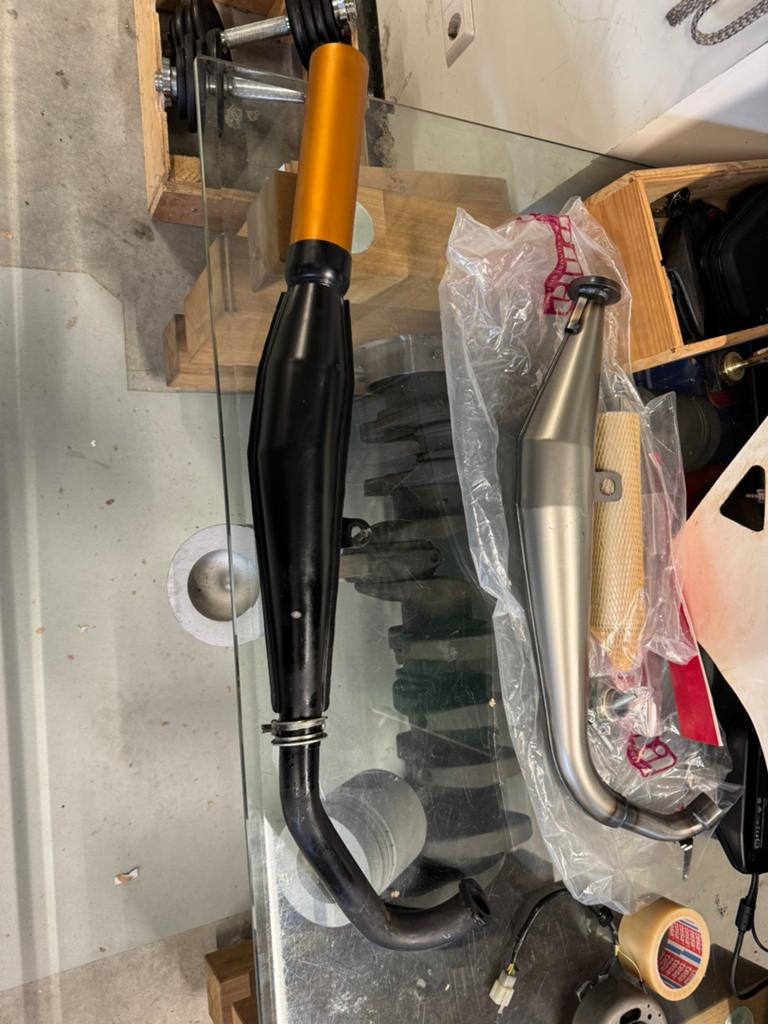 Honda MB snelle uitlaat 70cc, Honda, Jap, Ophalen of Verzenden, Zo goed als nieuw
