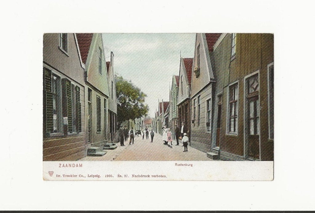 Zaandam - Rustenburg (1905), Ophalen, Voor 1920, Ongelopen, Noord-Holland
