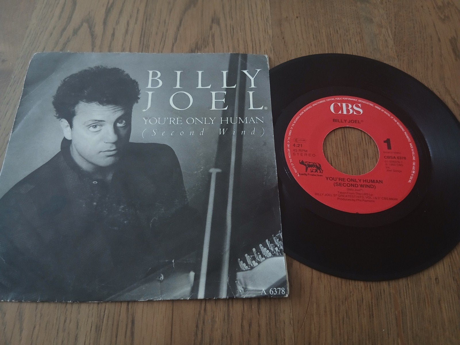 VINYL SINGLE   BILLY JOEL  1985, Verzenden, Zo goed als nieuw, Pop