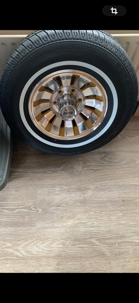 Jeep wagoneer velgen, Ophalen, Zomerbanden, Velg(en)