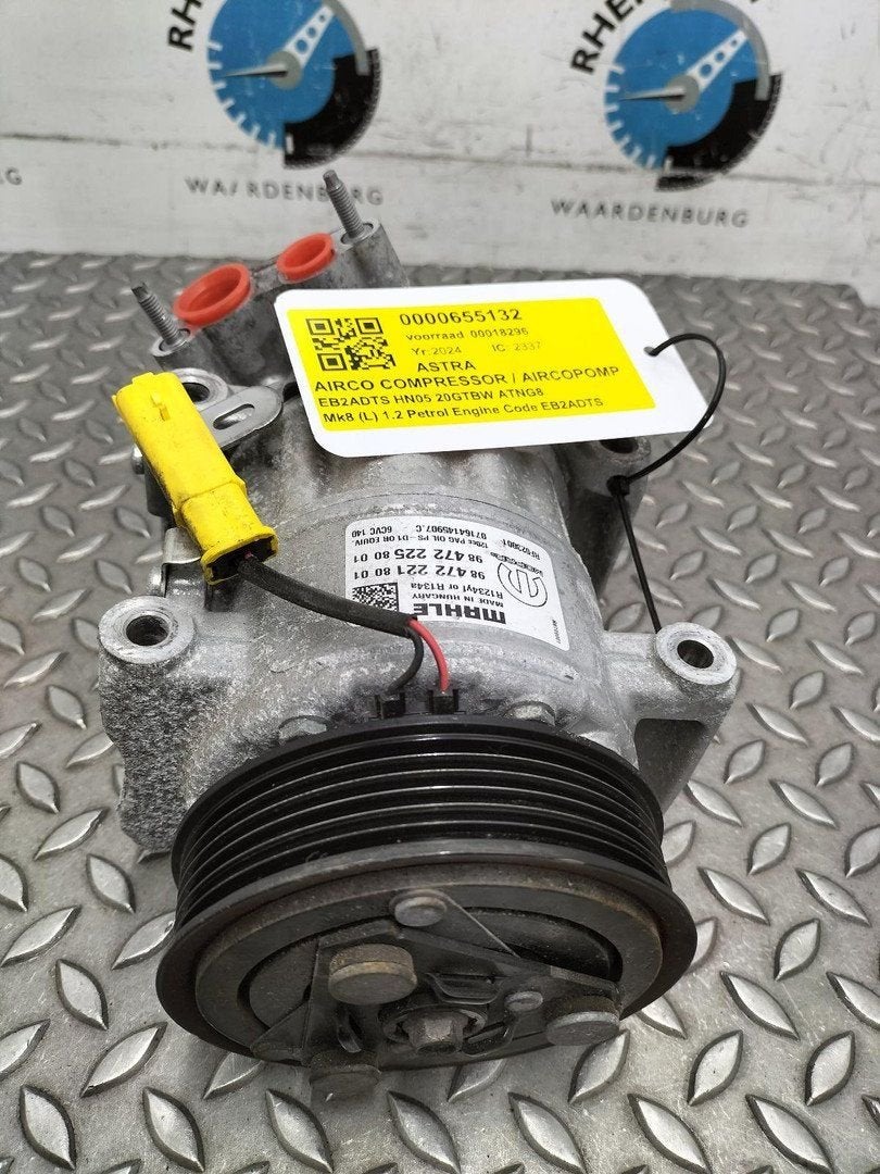 OPEL ASTRA OV5 AIRCO COMPRESSOR / AIRCOPOMP 2024, Auto-onderdelen, Ophalen of Verzenden, Gebruikt, Stiba lid