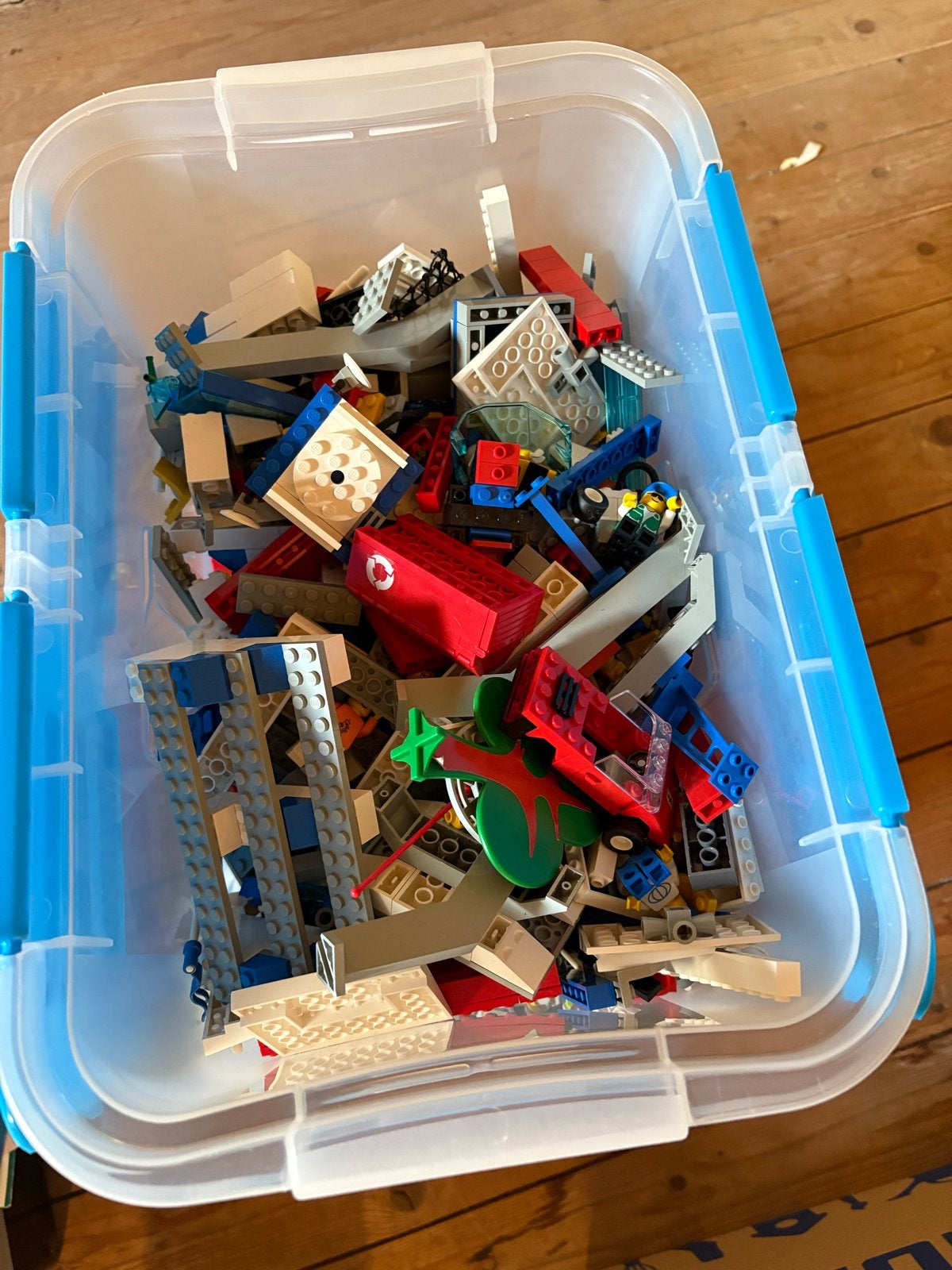 Grote partij LEGO met diverse sets en losse stenen, Ophalen, Gebruikt, Lego, Inclusief doos