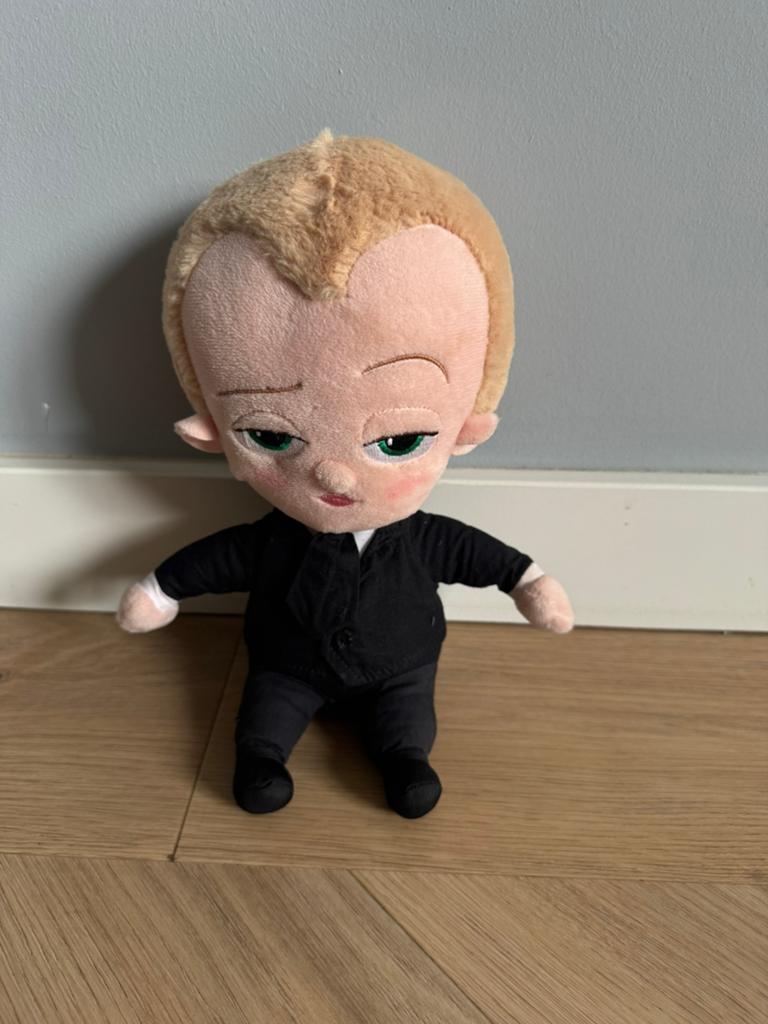 Knuffel boss baby, Ophalen of Verzenden, Zo goed als nieuw, Overige typen