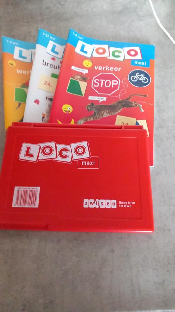 Loco doos maxi met 3 boekjes, Ophalen