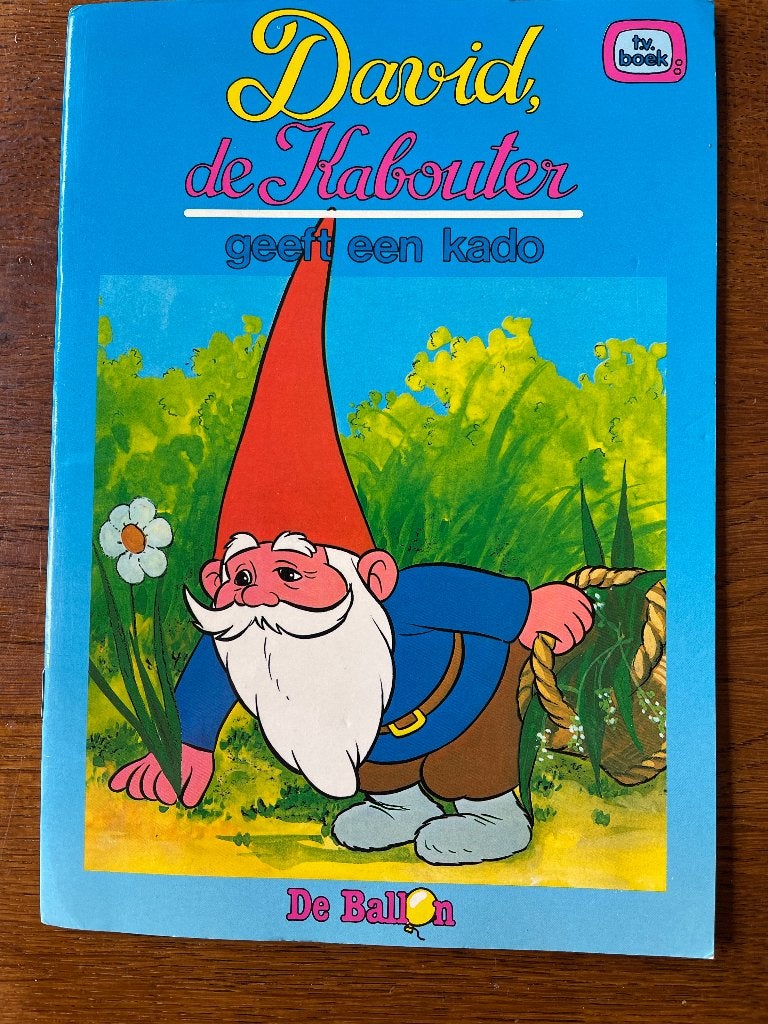 "David de Kabouter geeft een Kado" Nieuw, Ophalen of Verzenden, Nieuw