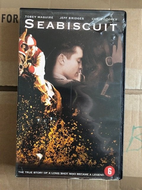 Seabiscuit VHS Videoband ex-rental, Vanaf 16 jaar, Ophalen of Verzenden, Gebruikt, Horror