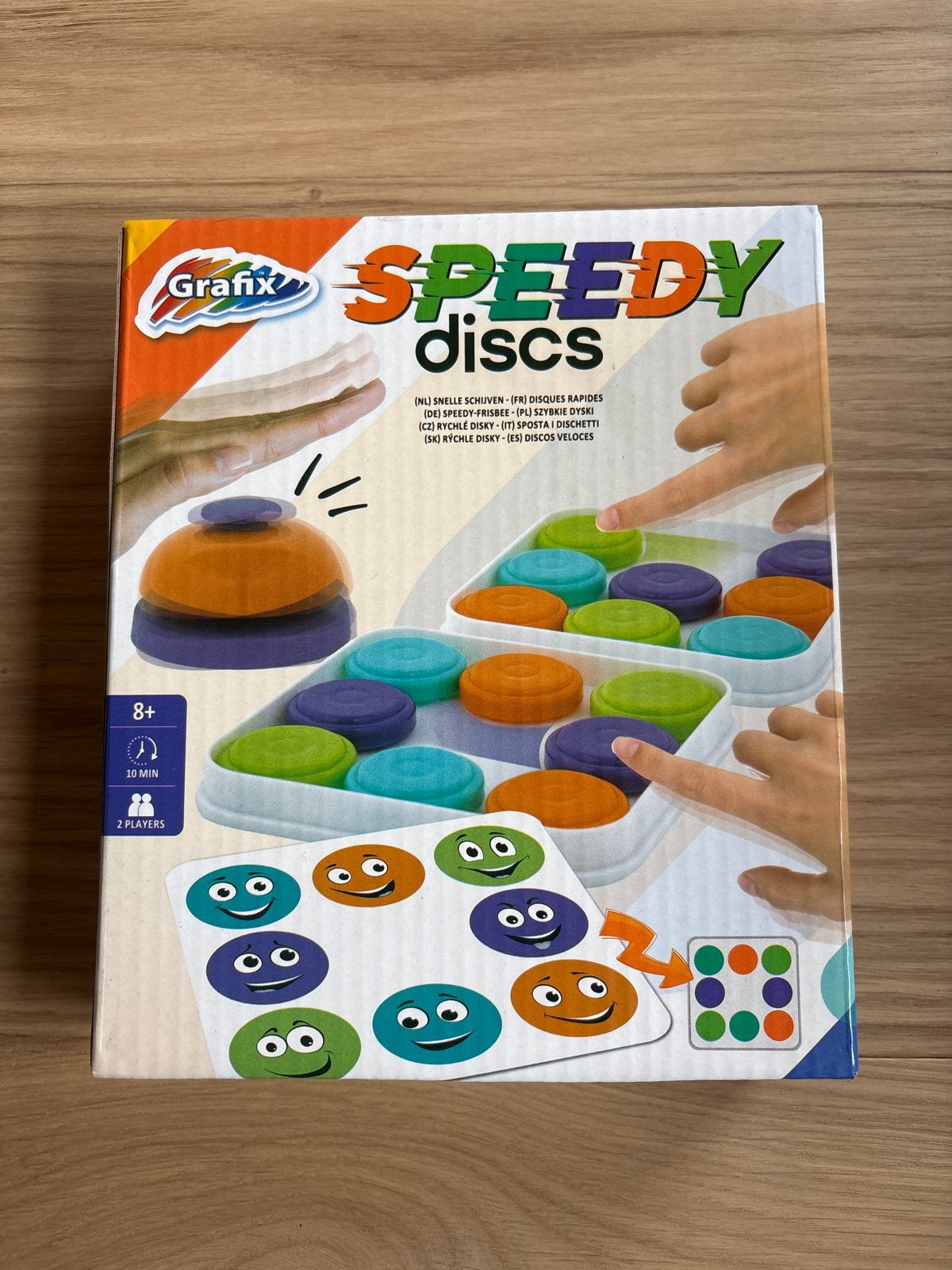 Grafix Speedy Discs - Nieuw gezelschapsspel, Een of twee spelers, Ophalen of Verzenden, Nieuw