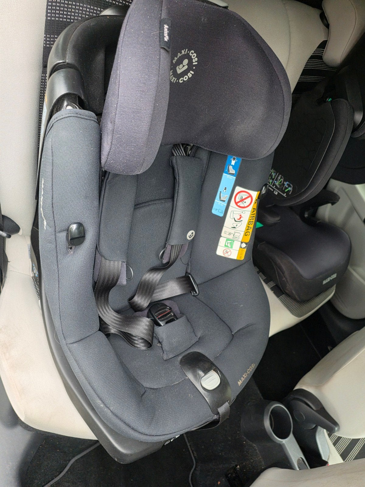 Maxi-Cosi AxissFix i-Size Autostoeltje - 360 draaibaar, Kinderen en Baby's, Autostoeltjes, Ophalen, Verstelbare rugleuning, Gebruikt