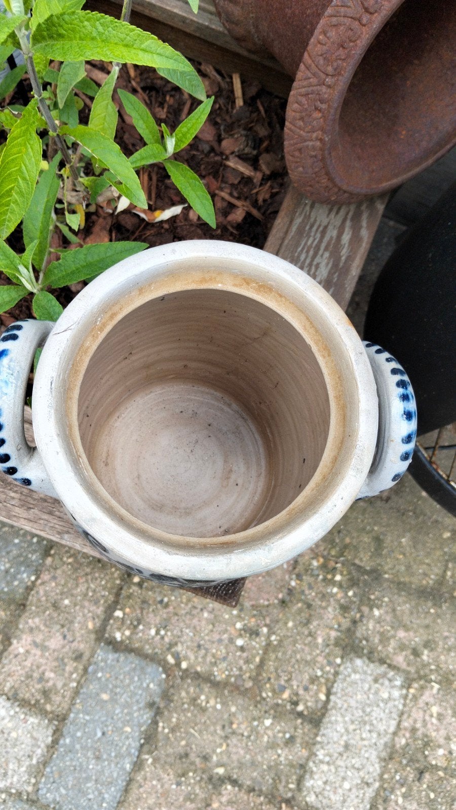 Mooie grotere Keulse pot (1), Ophalen of Verzenden