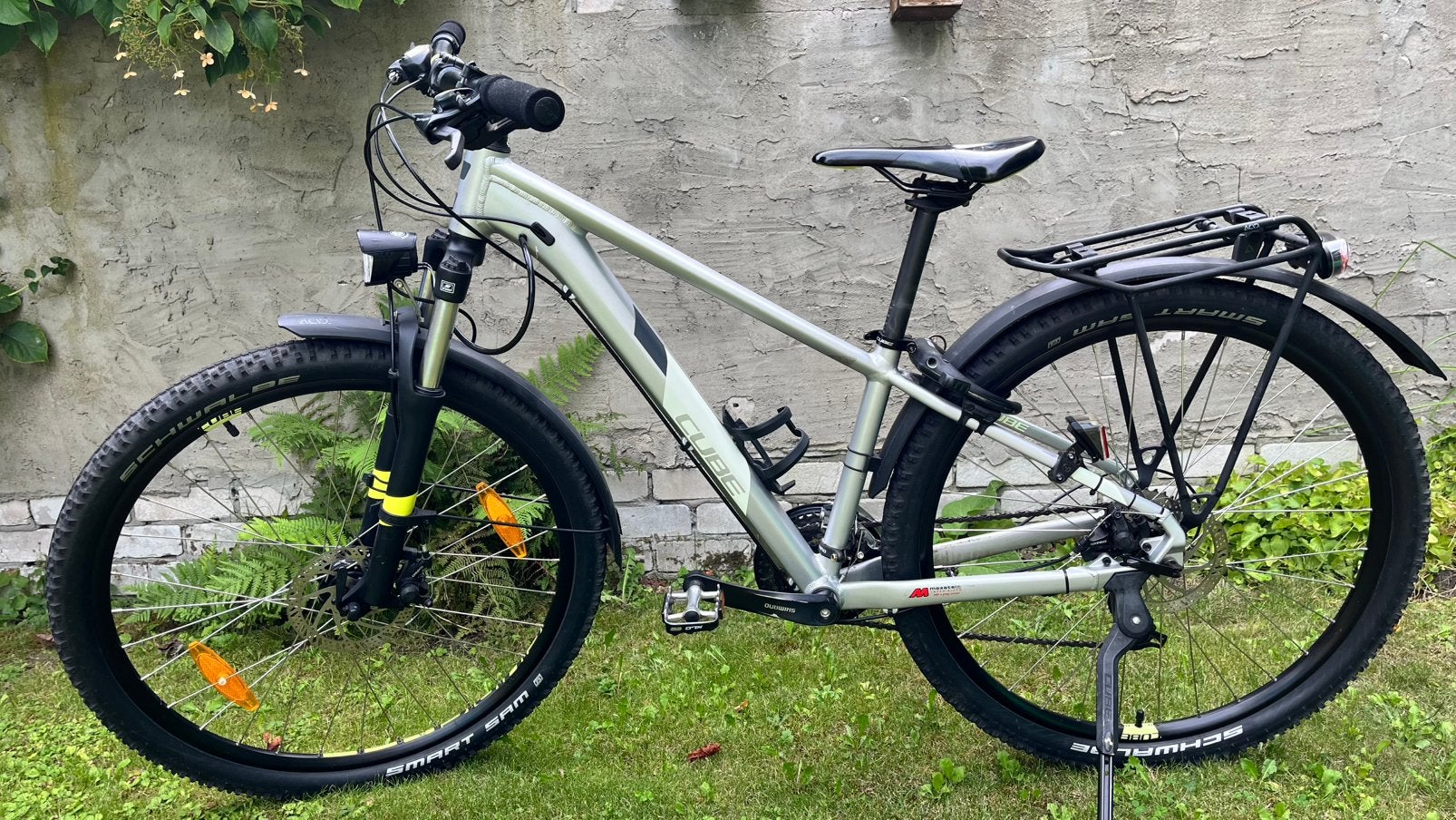 Cube Aim 27,5” met verlichting en spatborden, 26 inch, Minder dan 49 cm, Zo goed als nieuw, Meer dan 20 versnellingen