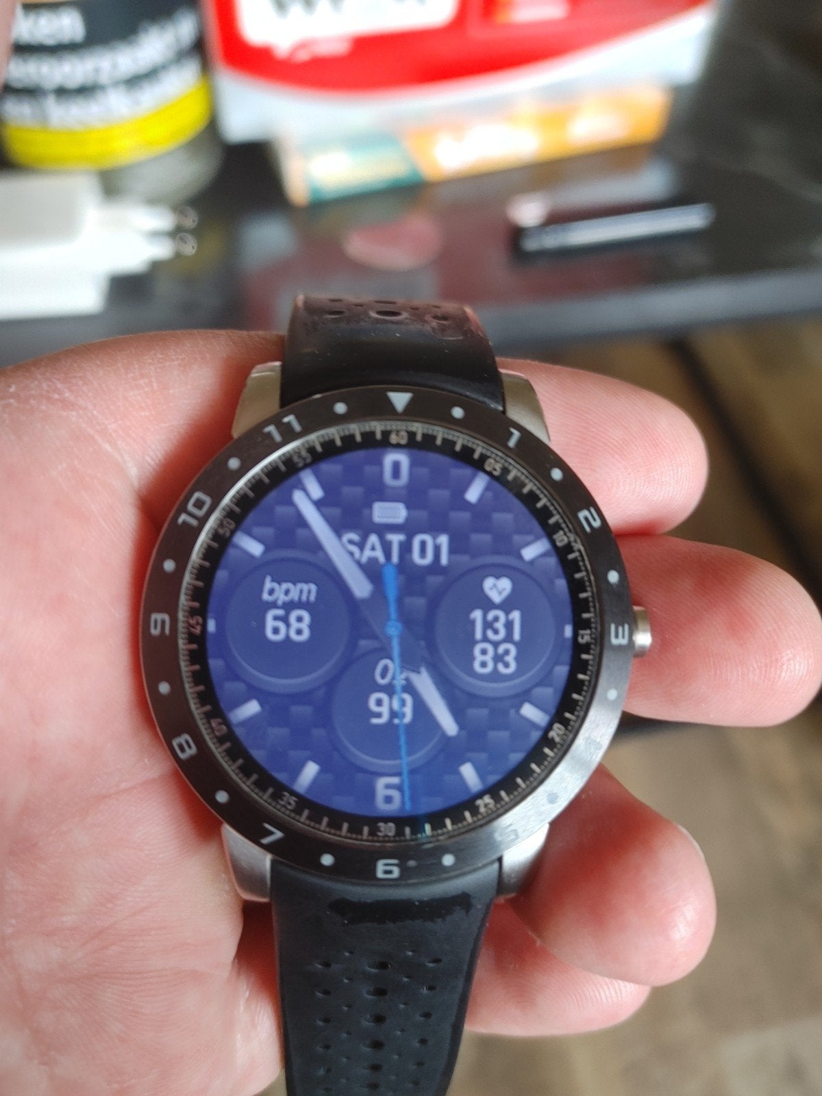 asus vivowatch 5, Ophalen of Verzenden, Slaap, Zwart, Android