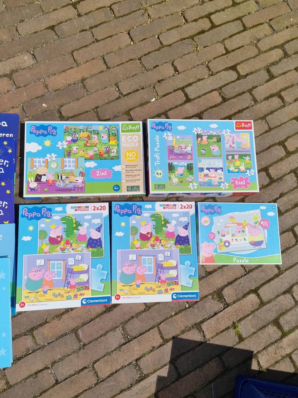 Peppa Pig Boeken en Puzzels Bundel, Ophalen of Verzenden