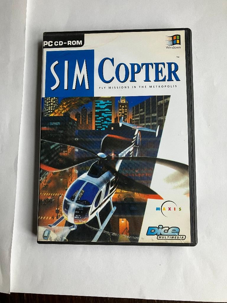 simcopter pc game, 1 speler, Ophalen of Verzenden, Zo goed als nieuw