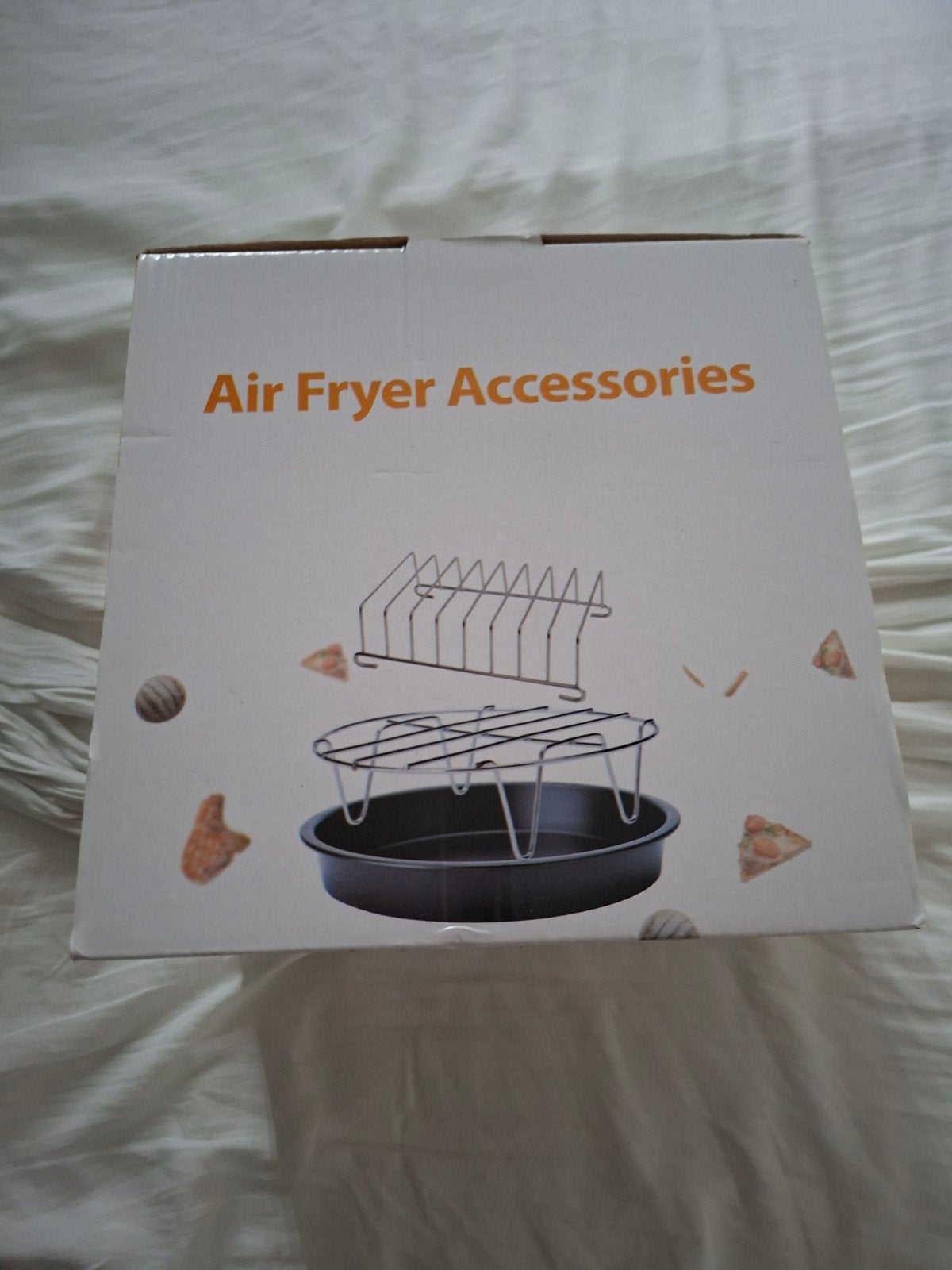 Airfryer Accessoires Set - Siliconen Mat, Bakvorm, Pizzapan, Ophalen