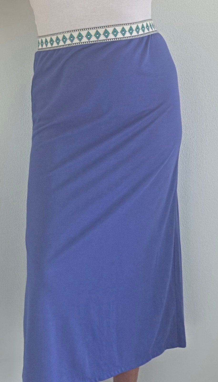 schitterende rok 44, Blauw, Maat 42/44 (L), Ophalen of Verzenden, Zo goed als nieuw