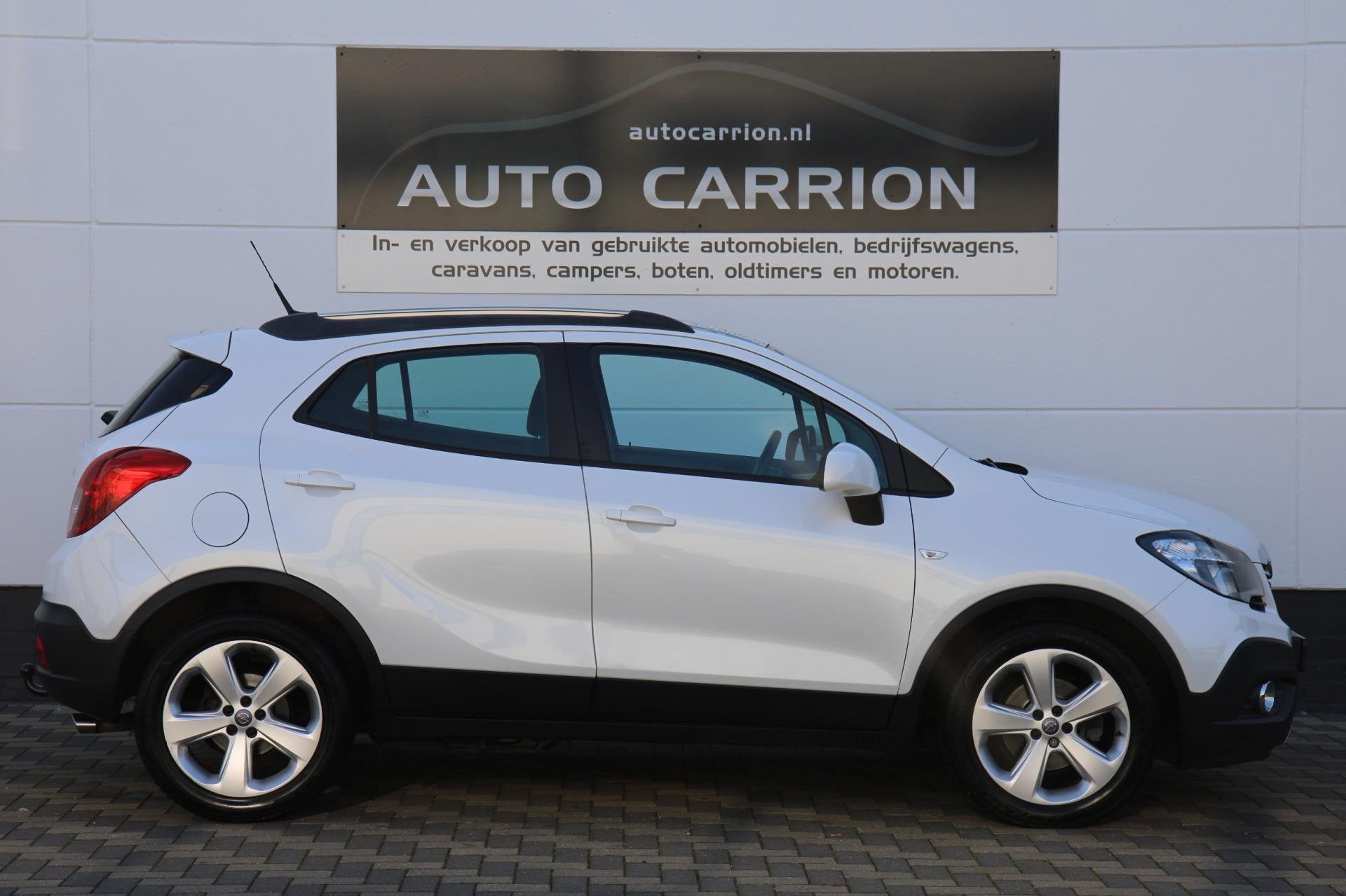 Opel Mokka 1.4 T Edition Navi Dealer Ond. Trekhaak NAP !, Voorwielaandrijving, Stof, Gebruikt, Zwart