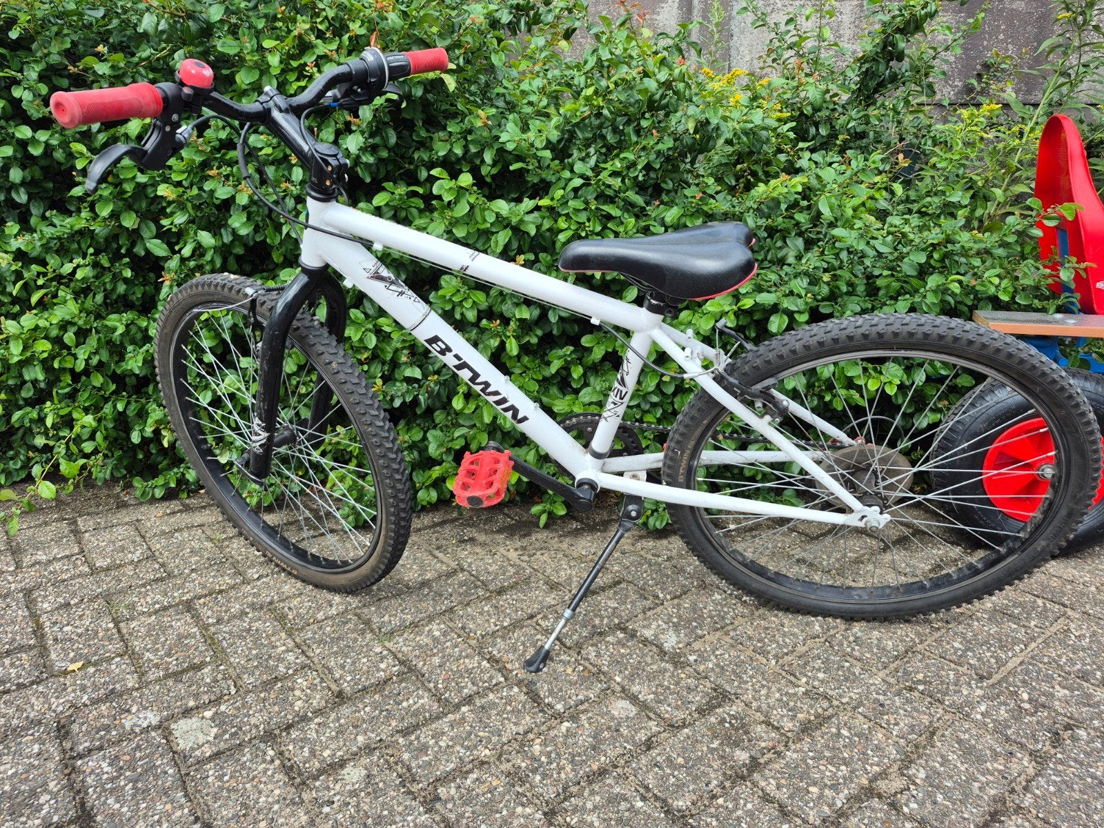 mountainbike B twin 25 inch opknapper, Ophalen, 24 inch of meer, Gebruikt, Staal