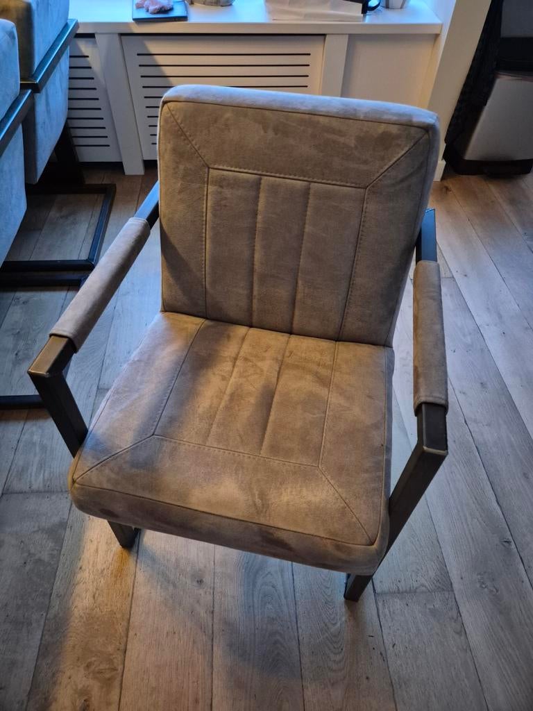 6 Goossens stoelen - Zo goed als nieuw, Ophalen, Zo goed als nieuw, Stof, Vijf, Zes of meer stoelen