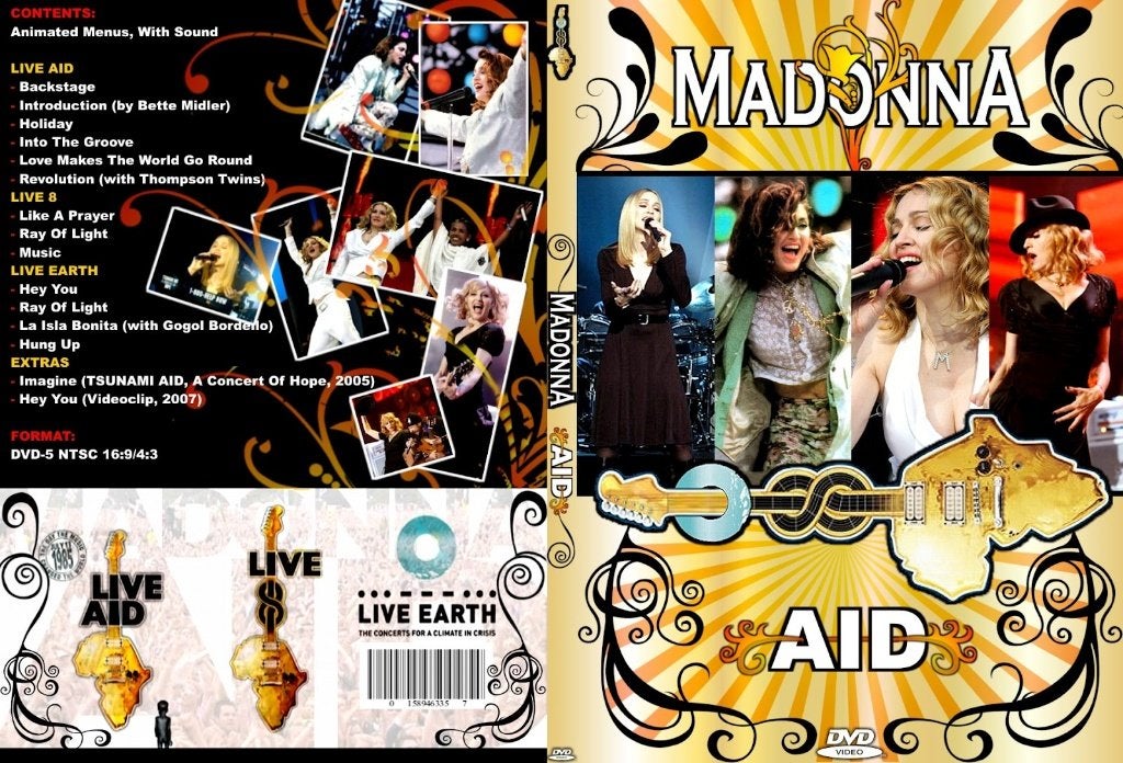 Madonna Aid, Cd's en Dvd's, Alle leeftijden, Verzenden, Nieuw in verpakking, Concert