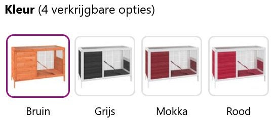 Konijnenhok hok kooi buitenren konijn GRATIS VERZENDING!, Verzenden, 60 tot 90 cm, Nieuw, Nvt
