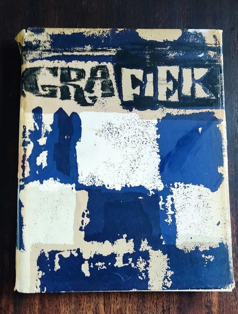 Grafiek - Kunstboek met linosnedes en houtsnedes, Boeken, Ophalen of Verzenden, Gelezen, Overige onderwerpen, Onbekend