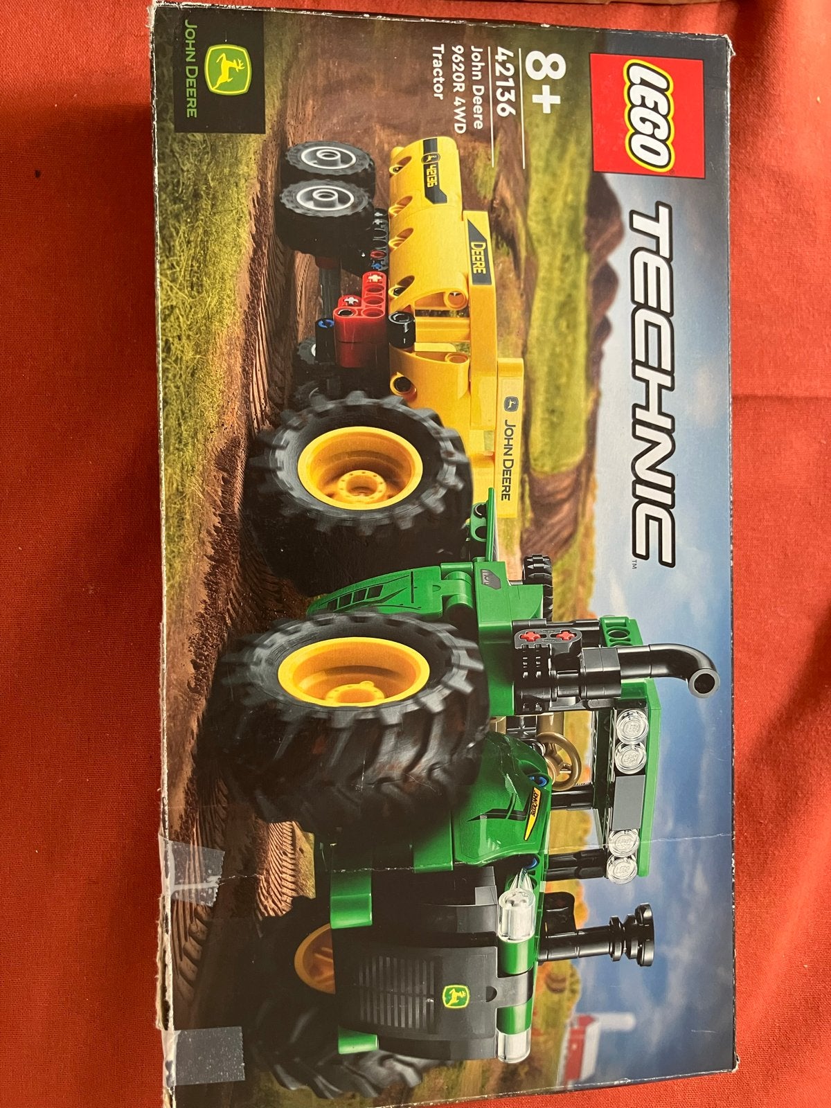 LEGO Technic 42136 John Deere 9620R 4WD Tractor, Ophalen of Verzenden, Zo goed als nieuw, Overige merken