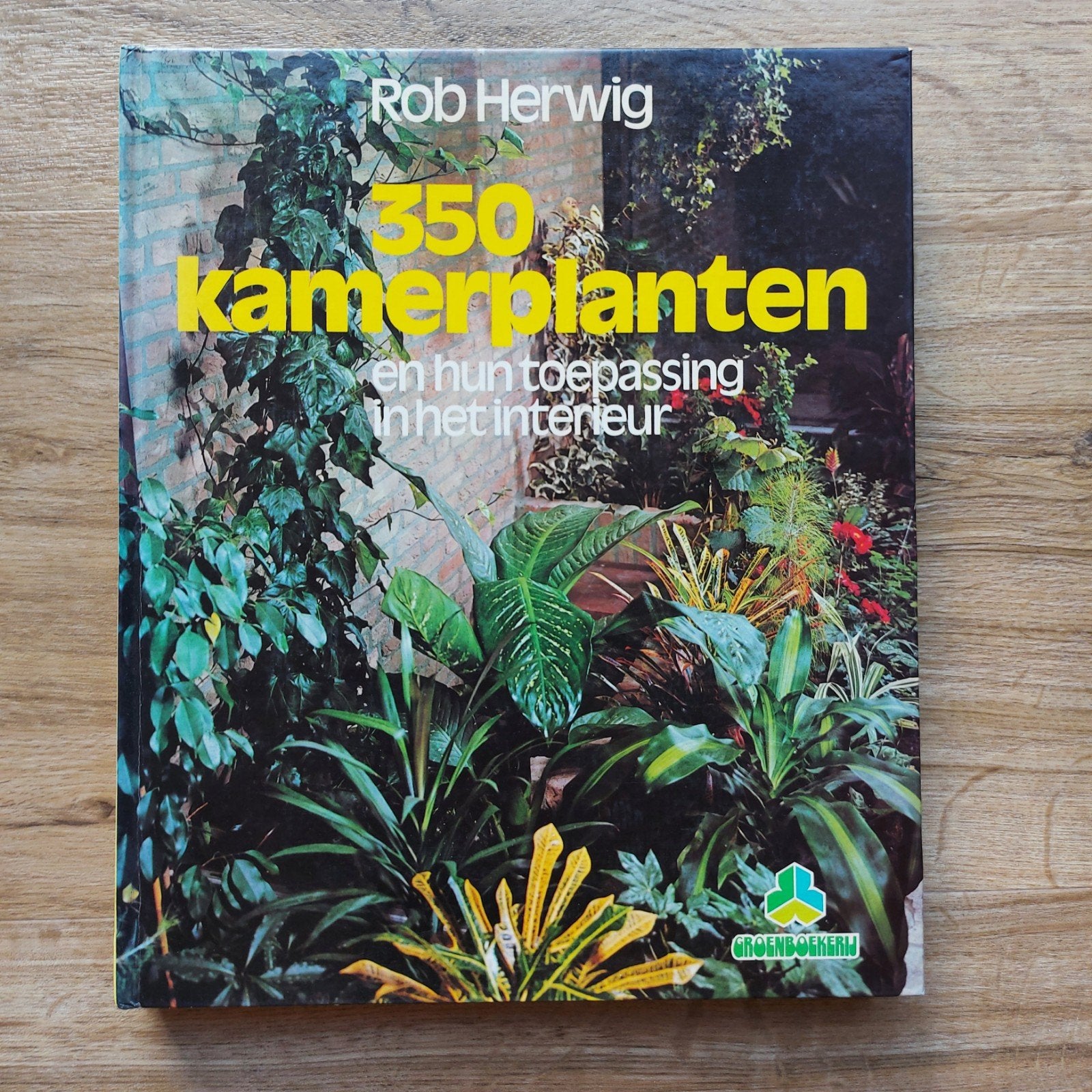 boek uit 1975 : Rob Herwig - 350 Kamerplanten, Boeken, Ophalen of Verzenden, Zo goed als nieuw, Kamerplanten, Rob Herwig