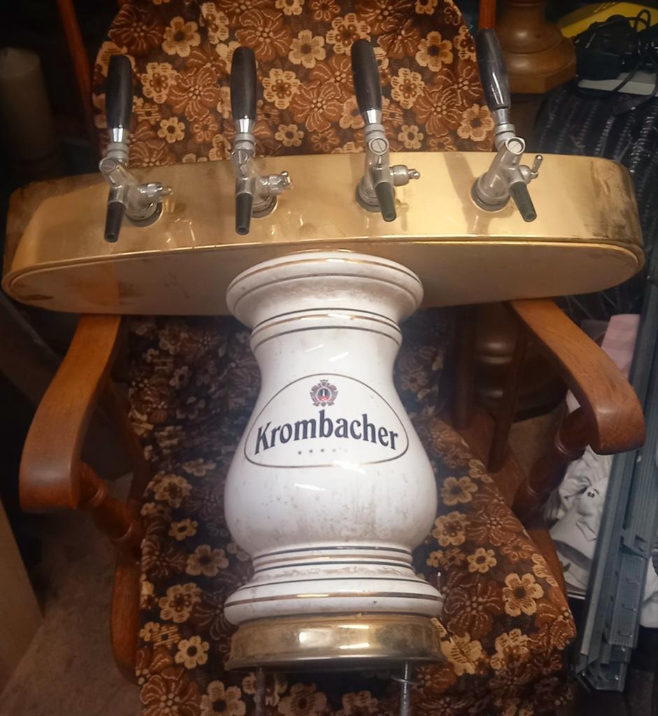 Krombacher Bier Tapinstallatie met 4 Kranen, Ophalen, Gebruikt, Overige merken